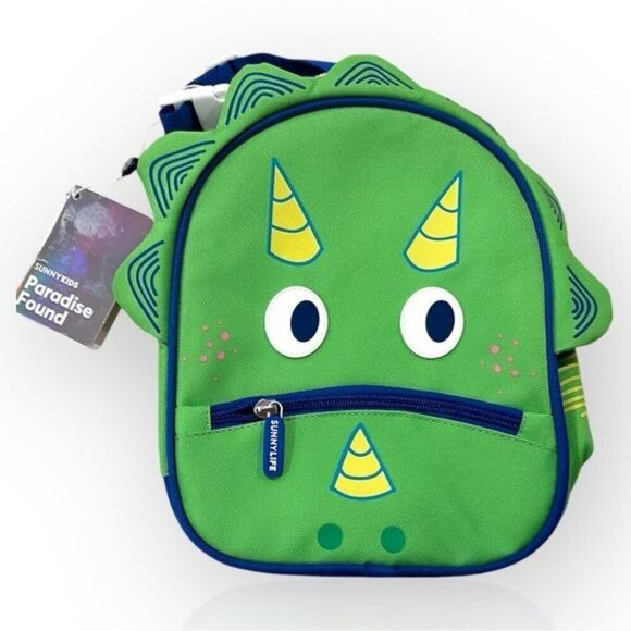 Kids Lunch Bag Dragon or Dino in Green Discontinued Rare Find - Picture 4 of 10